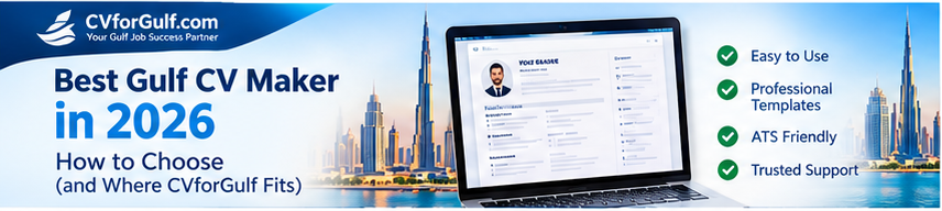Best Gulf CV Maker in 2026: How to Choose (and Where CVforGulf Fits)